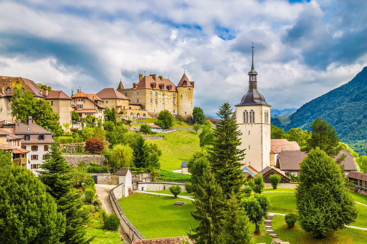 with an excuse for a cheese feast, you will discover a charming Swiss village

