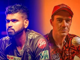 KKR and SRH in the IPL Playoff