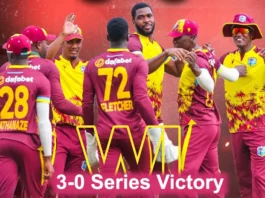 West Indies' Crushing 3-0 Victory