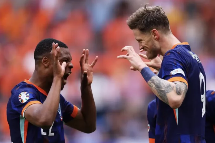 Netherlands secures a 2-1 victory