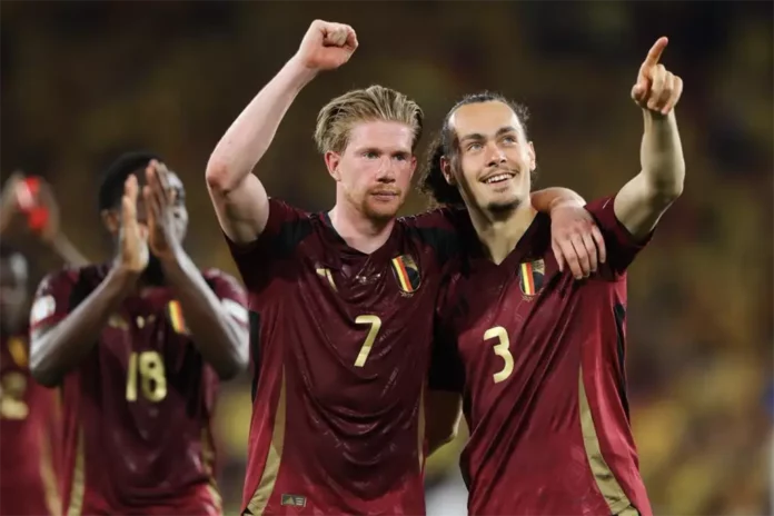 Belgium secured a 2-0 victory