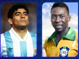 Pelé and Maradona